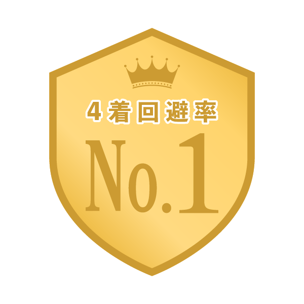 4着回避率賞