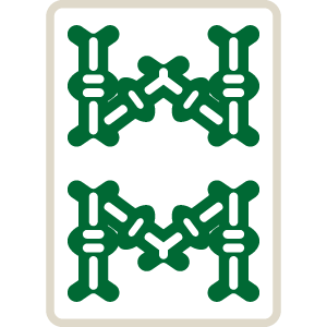 麻雀牌 索子 八索 パーソウ